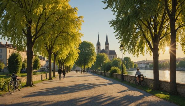 Profiter des berges du Rhône pour se promener