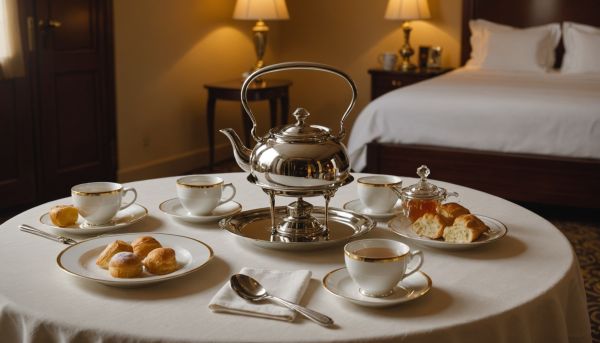 Profiter d'un room service disponible 24h/24