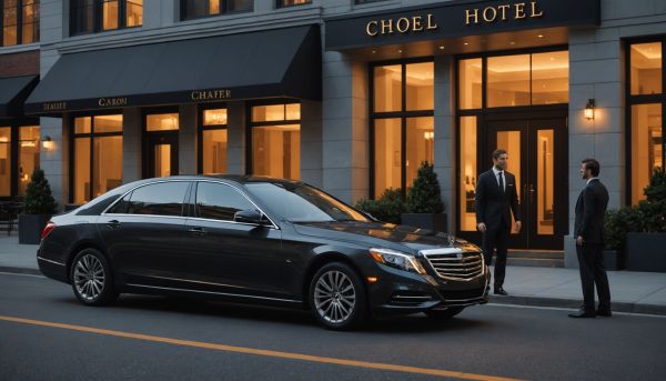 Un transfert en voiture avec chauffeur privé